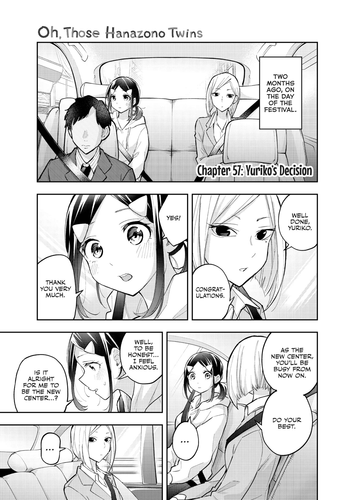 Hanazono Twins chapter 57 page 1