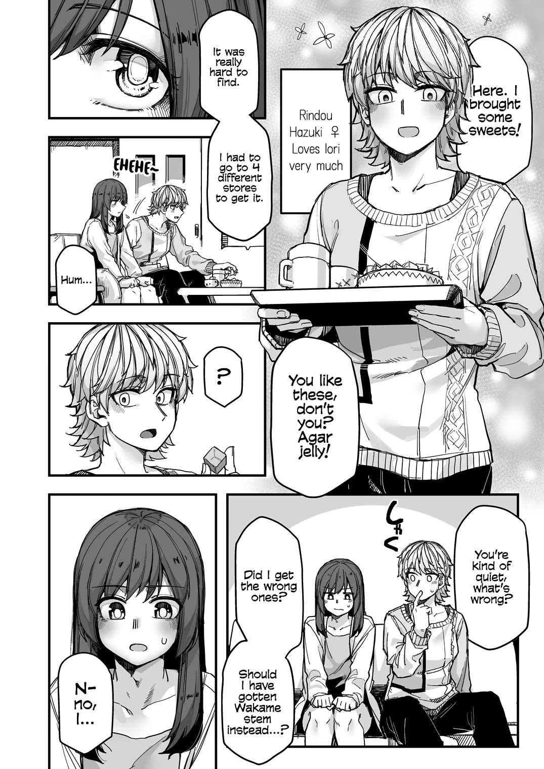 Handsome Girl and Crossdressing Boy chapter 107 page 2