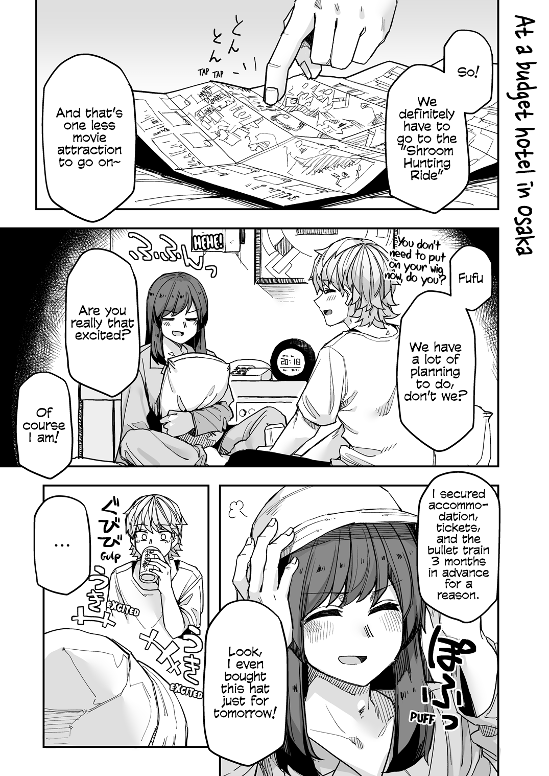 Handsome Girl and Crossdressing Boy chapter 110 page 1
