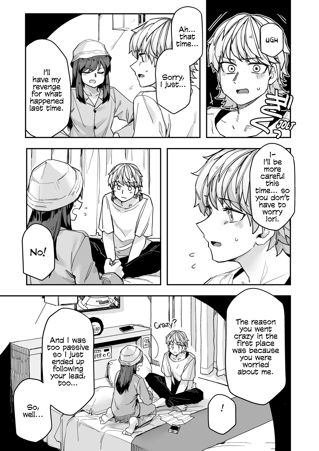 Handsome Girl and Crossdressing Boy chapter 110 page 3