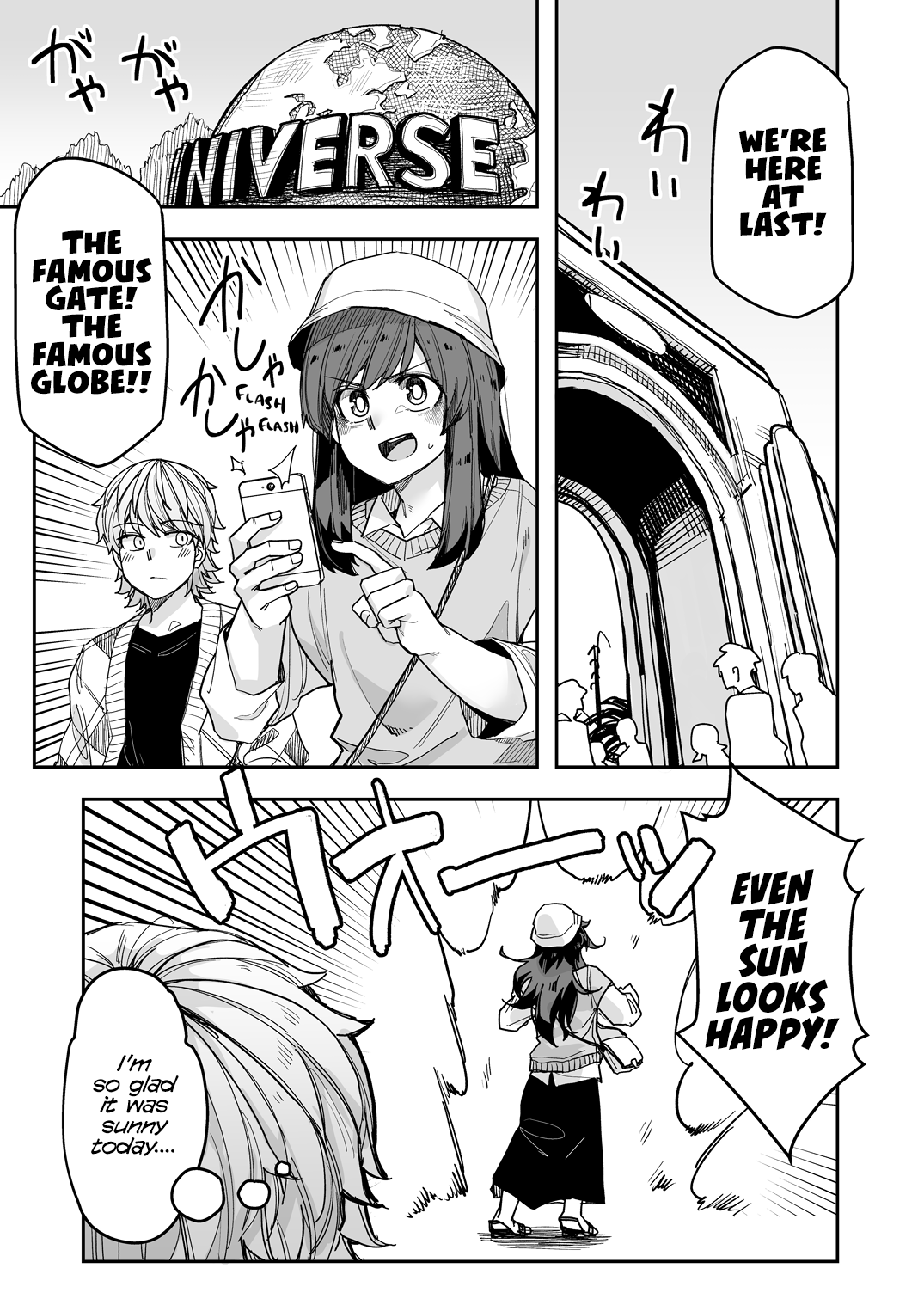 Handsome Girl and Crossdressing Boy chapter 111 page 1