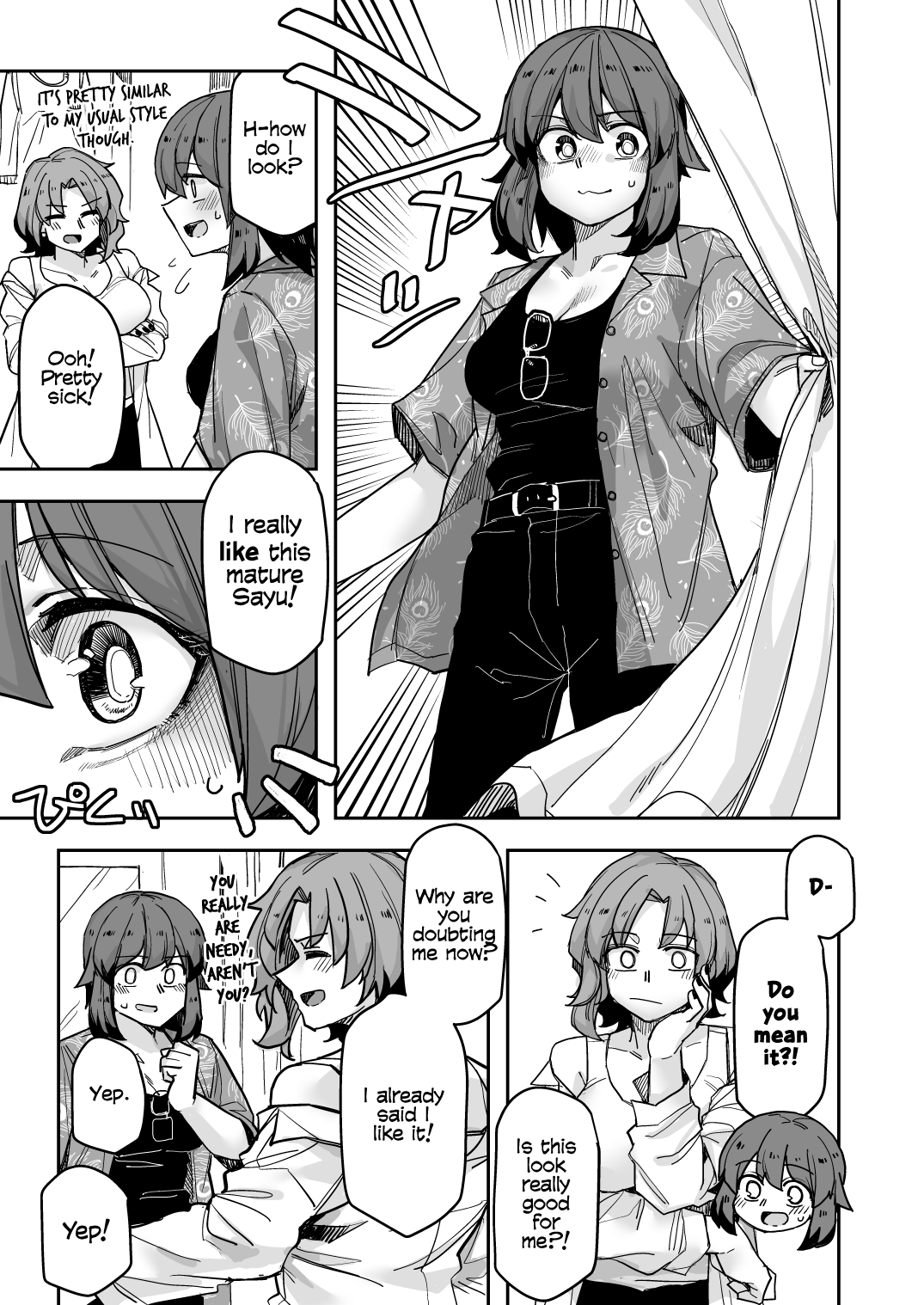 Handsome Girl and Crossdressing Boy chapter 114 page 3