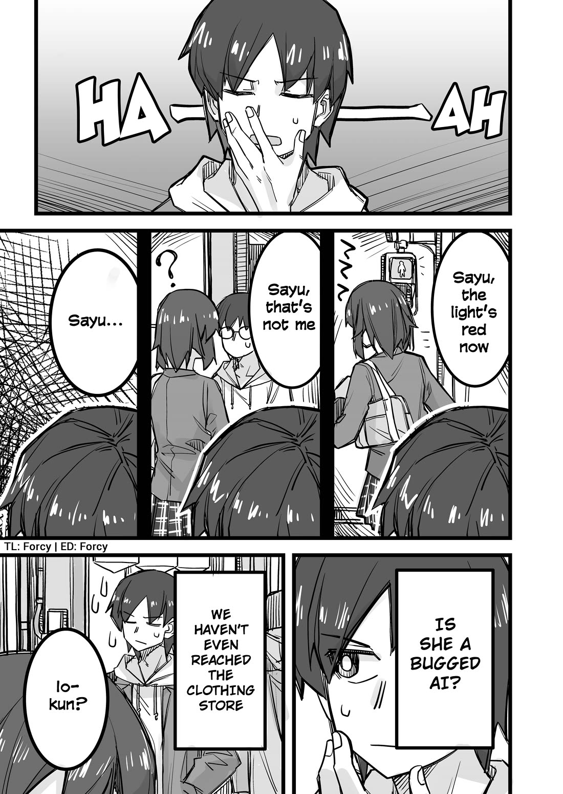 Handsome Girl and Crossdressing Boy chapter 23 page 1