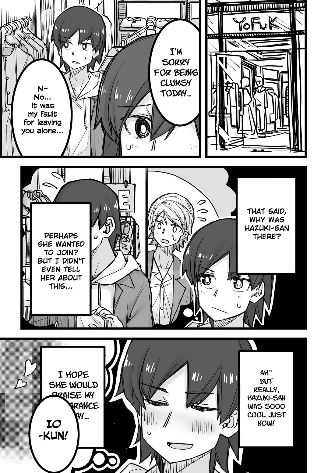 Handsome Girl and Crossdressing Boy chapter 24 page 1