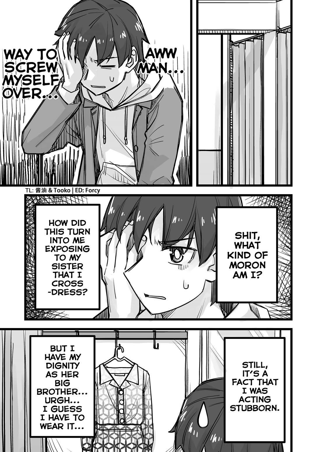 Handsome Girl and Crossdressing Boy chapter 25 page 1