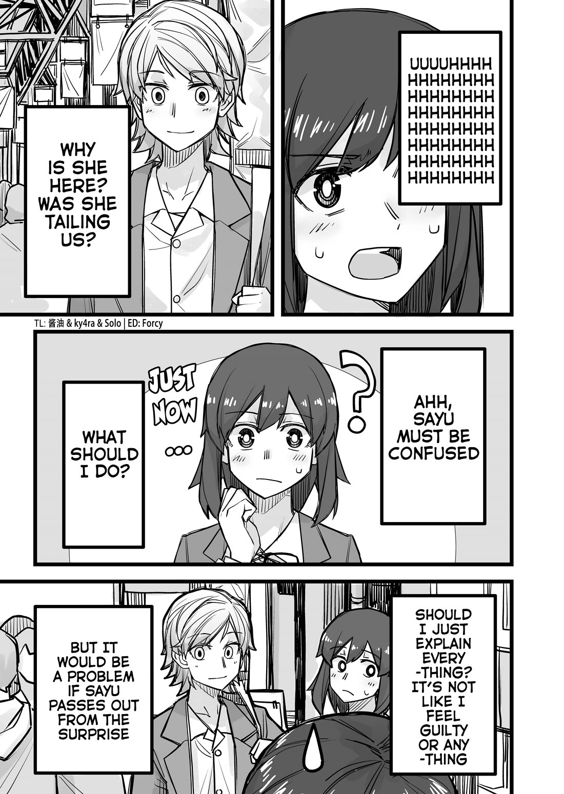 Handsome Girl and Crossdressing Boy chapter 27 page 1