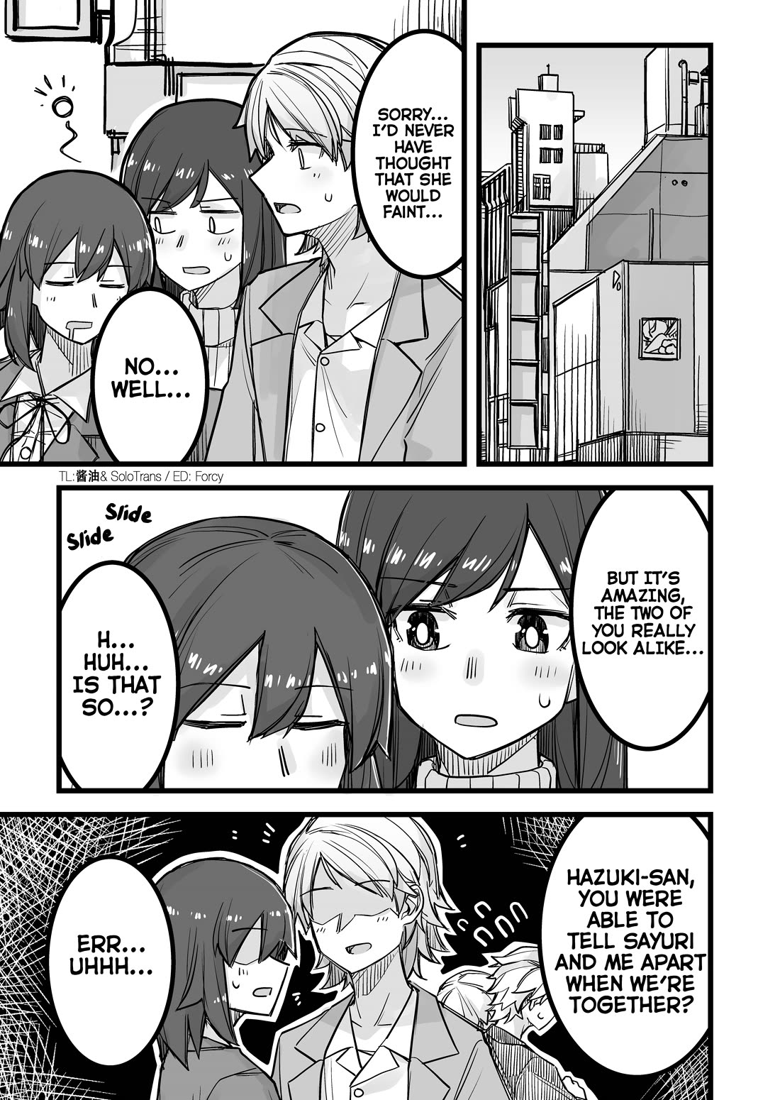 Handsome Girl and Crossdressing Boy chapter 28 page 1