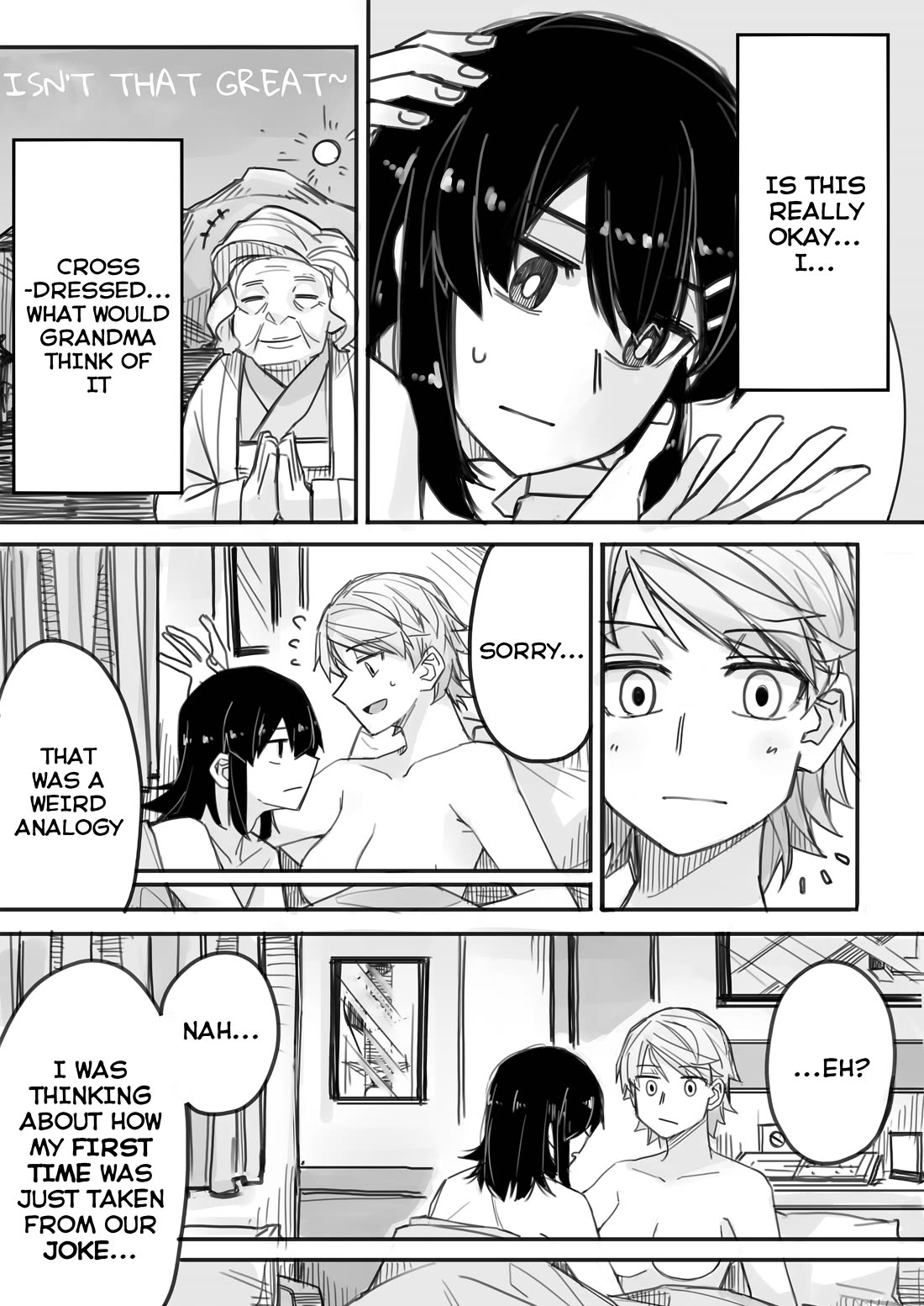 Handsome Girl and Crossdressing Boy chapter 3 page 2