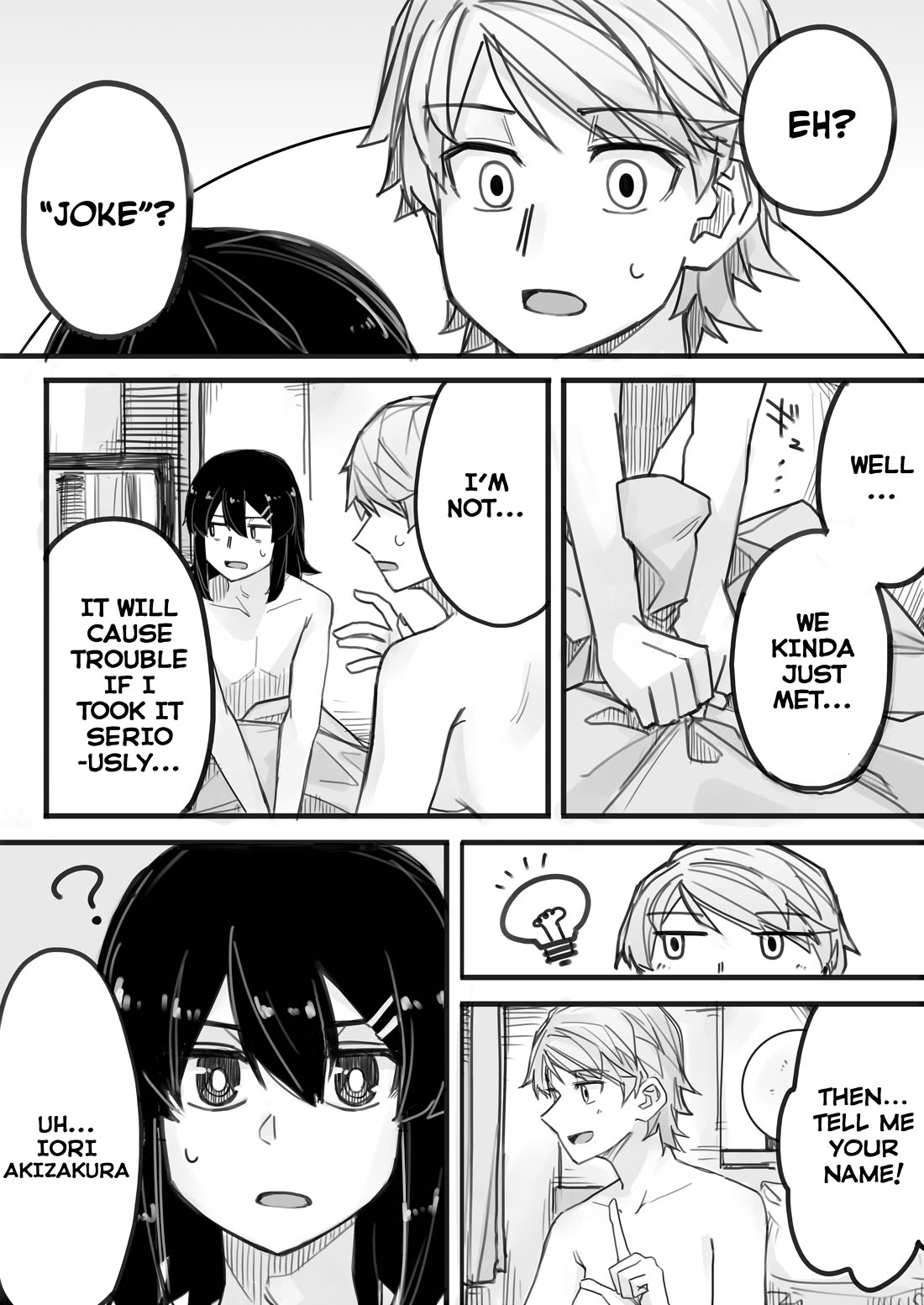 Handsome Girl and Crossdressing Boy chapter 3 page 3