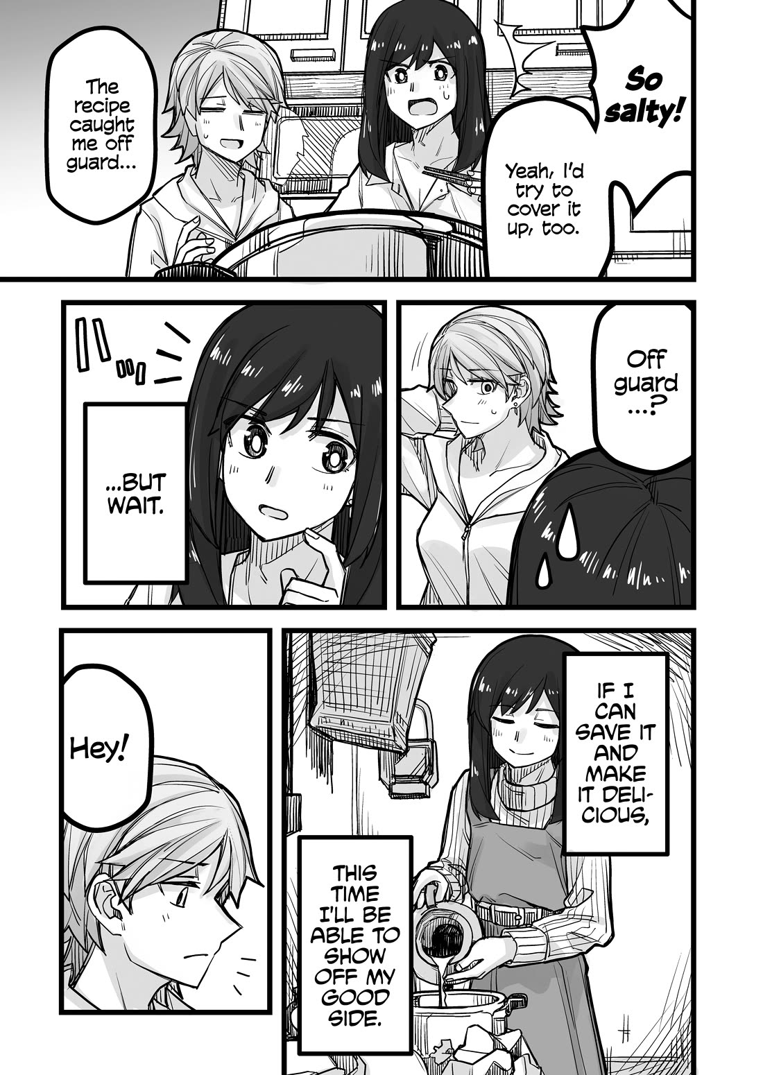 Handsome Girl and Crossdressing Boy chapter 35 page 1