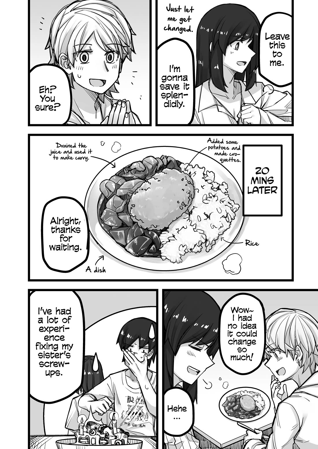 Handsome Girl and Crossdressing Boy chapter 35 page 2