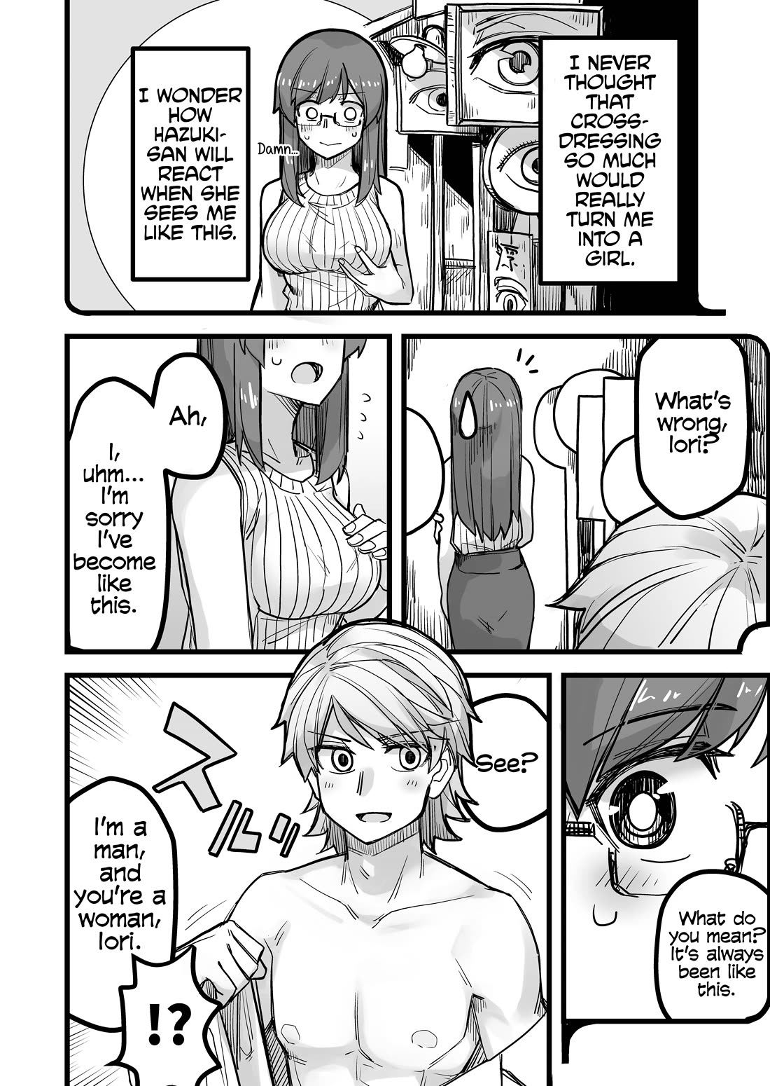 Handsome Girl and Crossdressing Boy chapter 38 page 2