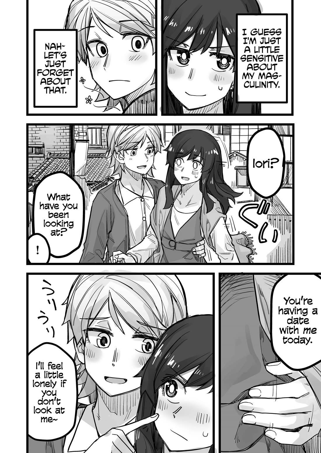 Handsome Girl and Crossdressing Boy chapter 39 page 2