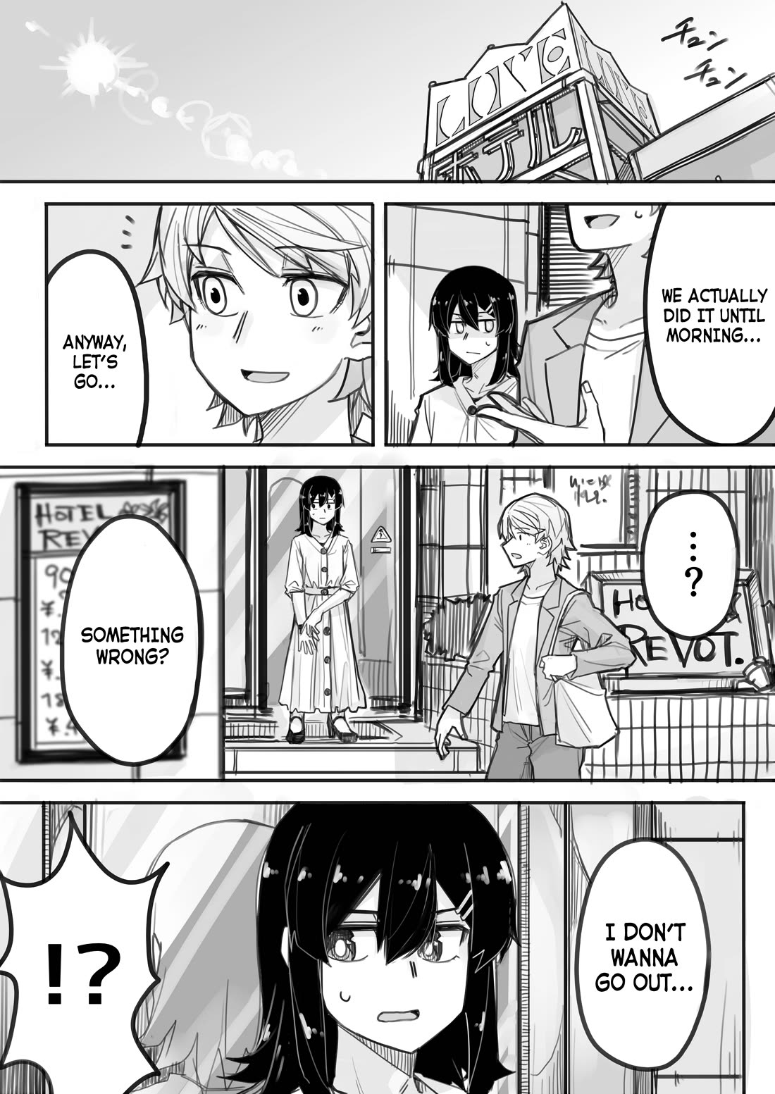 Handsome Girl and Crossdressing Boy chapter 4 page 1