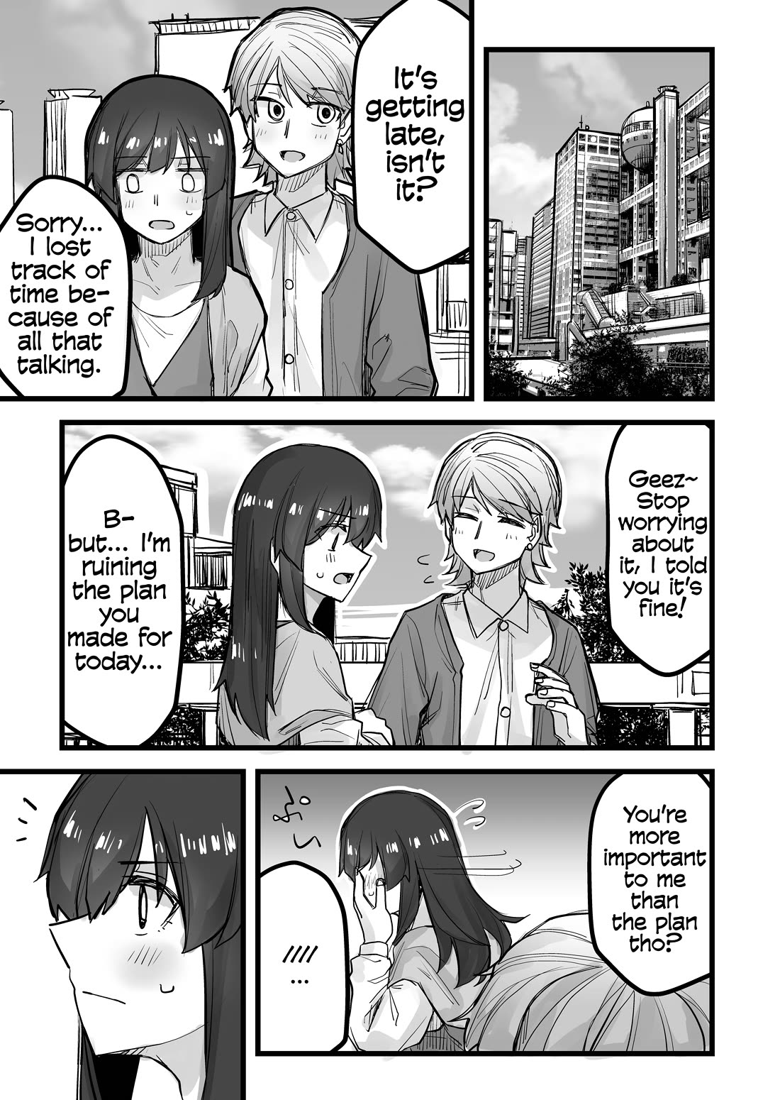Handsome Girl and Crossdressing Boy chapter 45 page 1