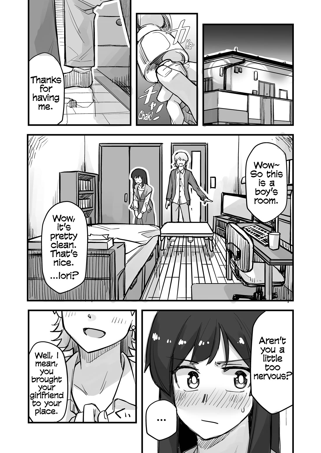 Handsome Girl and Crossdressing Boy chapter 48 page 1