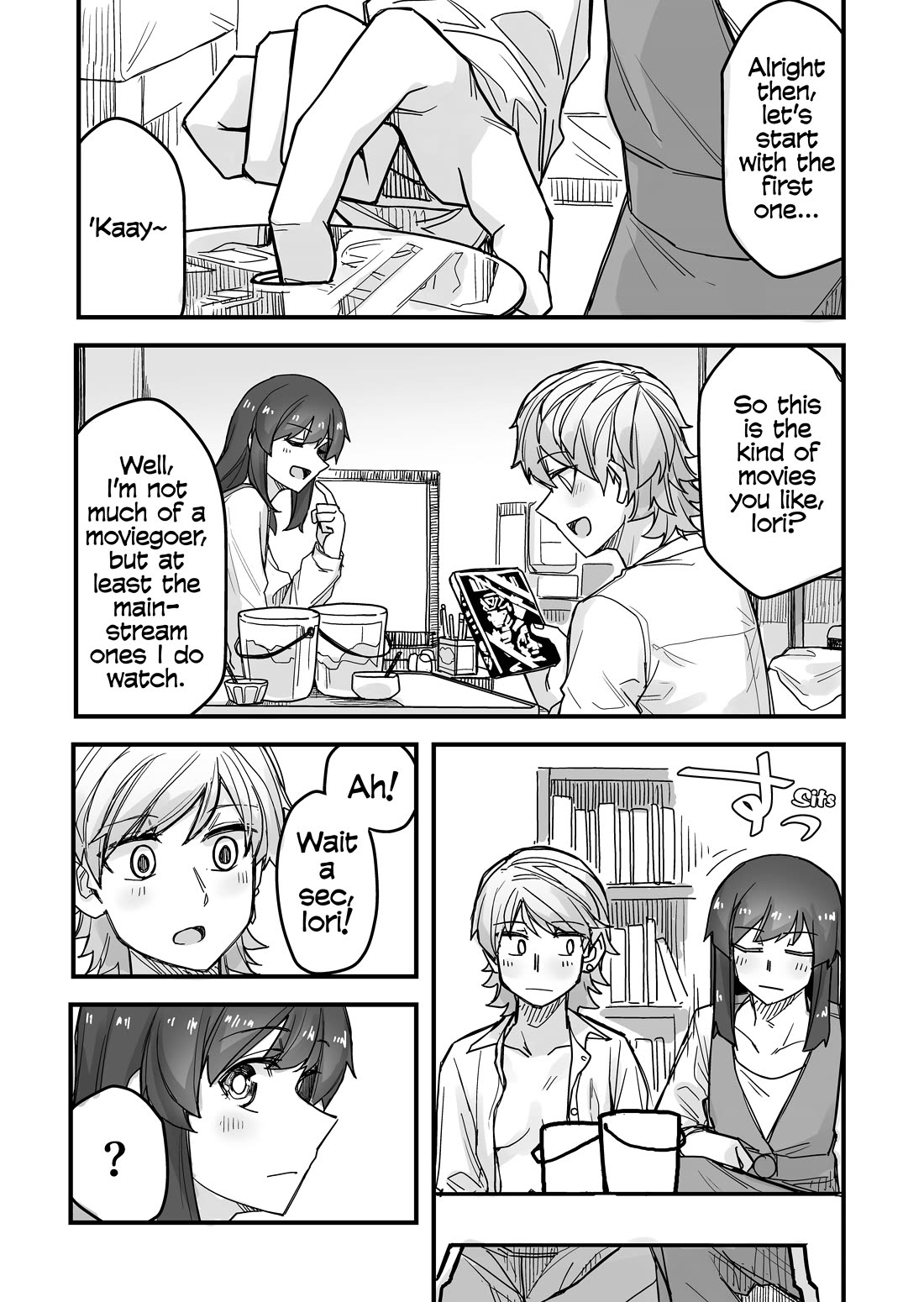 Handsome Girl and Crossdressing Boy chapter 49 page 1