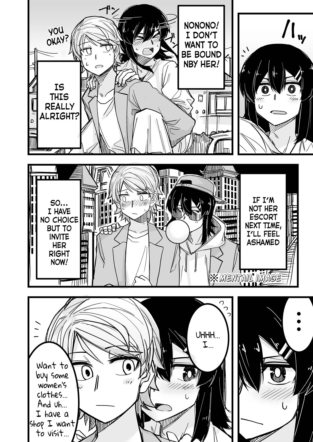 Handsome Girl and Crossdressing Boy chapter 5 page 2