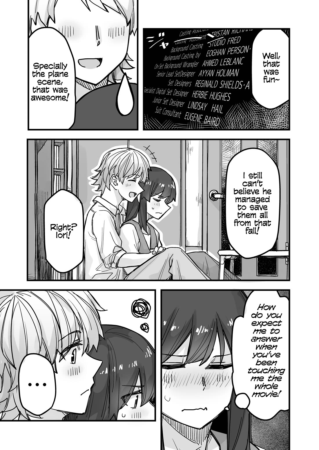 Handsome Girl and Crossdressing Boy chapter 50 page 1