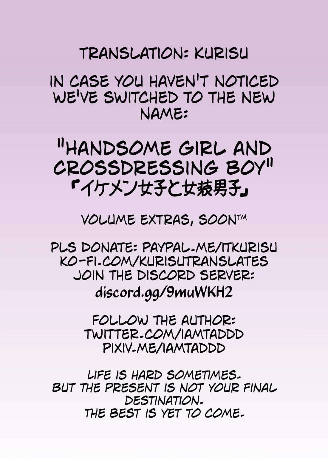 Handsome Girl and Crossdressing Boy chapter 50 page 5