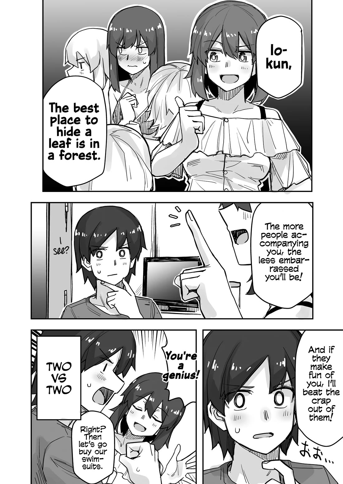 Handsome Girl and Crossdressing Boy chapter 58 page 4