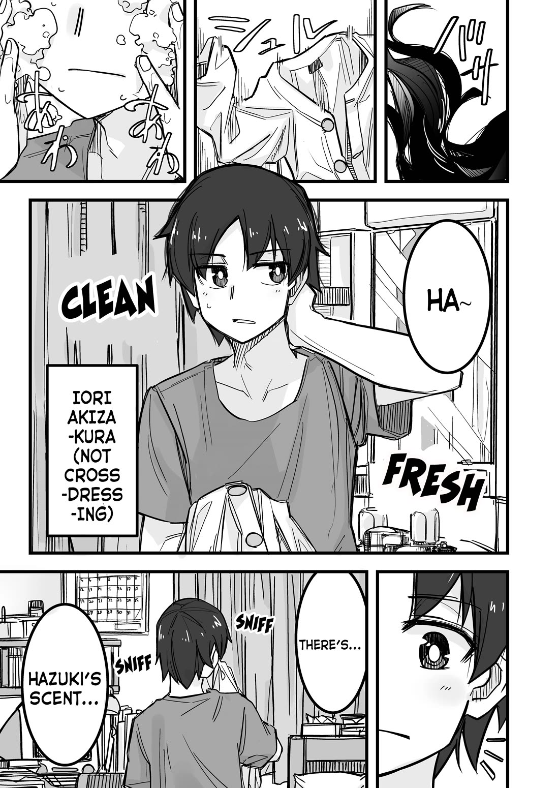Handsome Girl and Crossdressing Boy chapter 6 page 1
