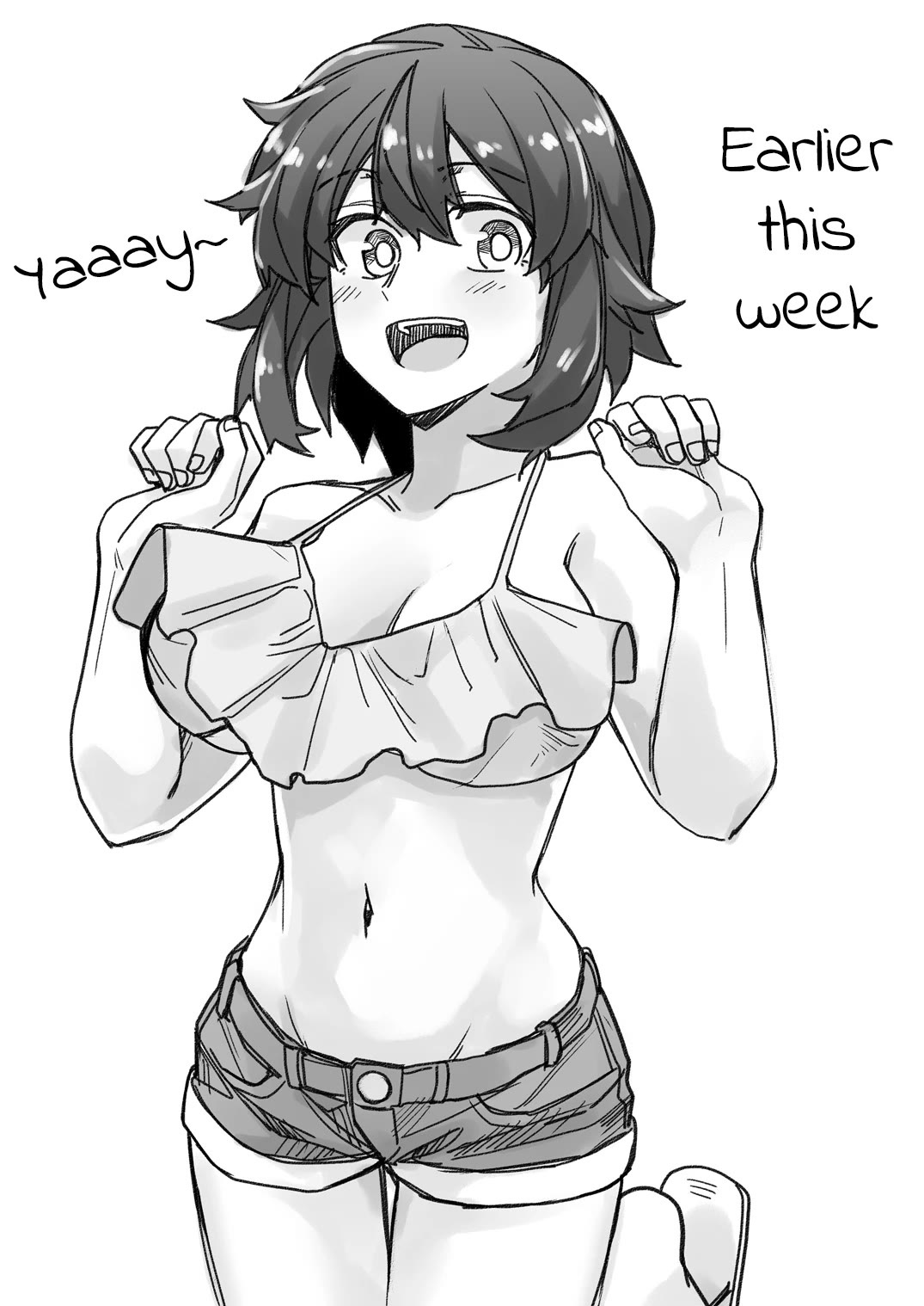 Handsome Girl and Crossdressing Boy chapter 60.5 page 1