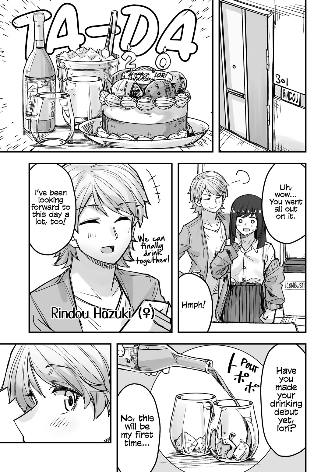 Handsome Girl and Crossdressing Boy chapter 71 page 3