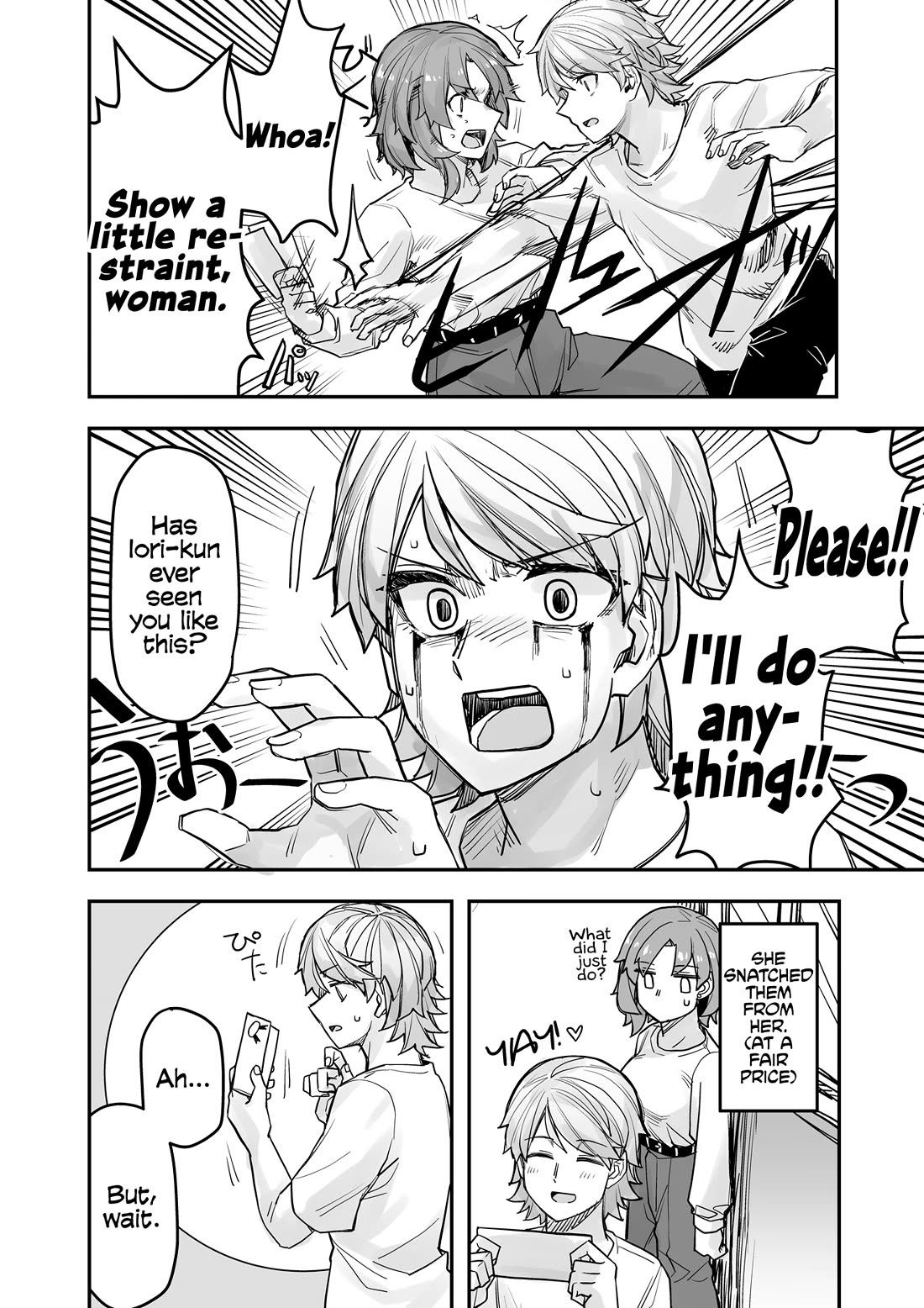 Handsome Girl and Crossdressing Boy chapter 79 page 2