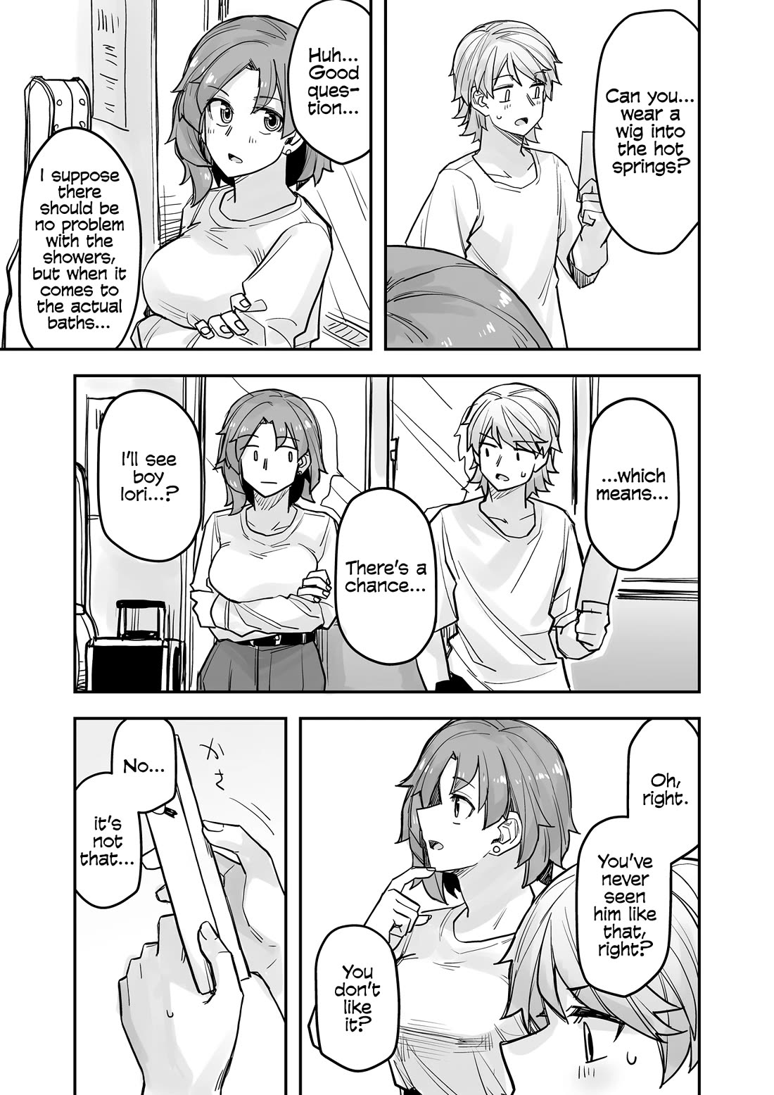 Handsome Girl and Crossdressing Boy chapter 79 page 3