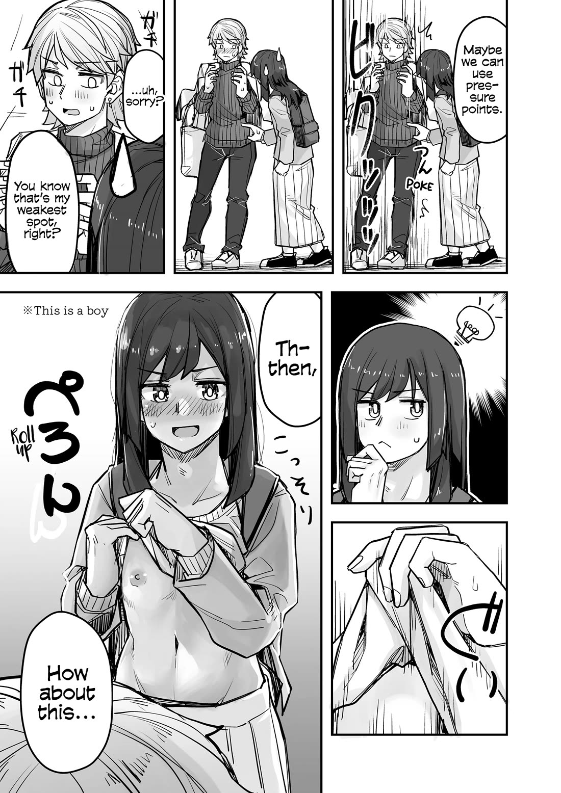 Handsome Girl and Crossdressing Boy chapter 80 page 3
