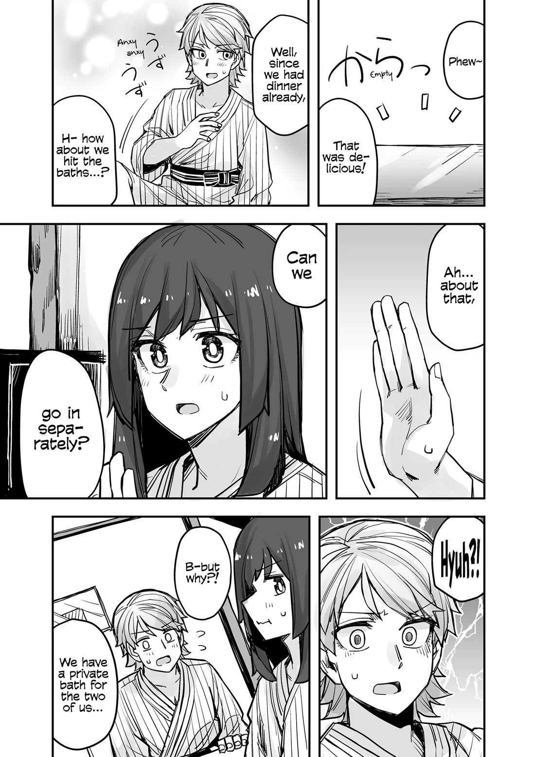 Handsome Girl and Crossdressing Boy chapter 82 page 1
