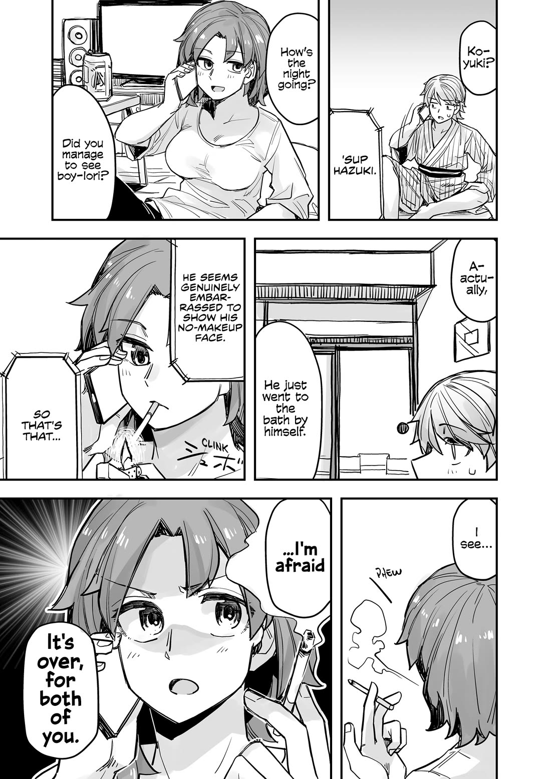 Handsome Girl and Crossdressing Boy chapter 82 page 3