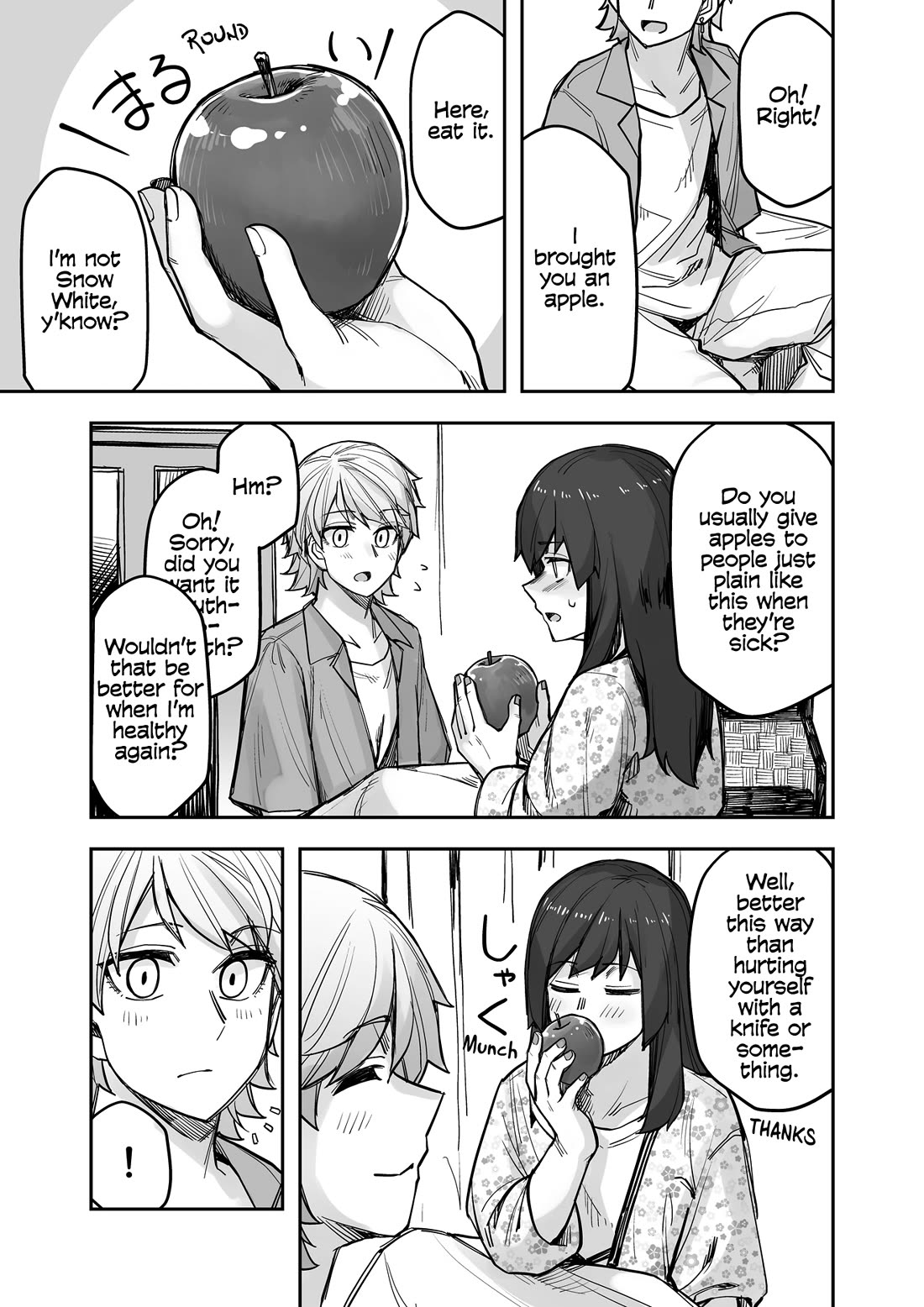 Handsome Girl and Crossdressing Boy chapter 87 page 1