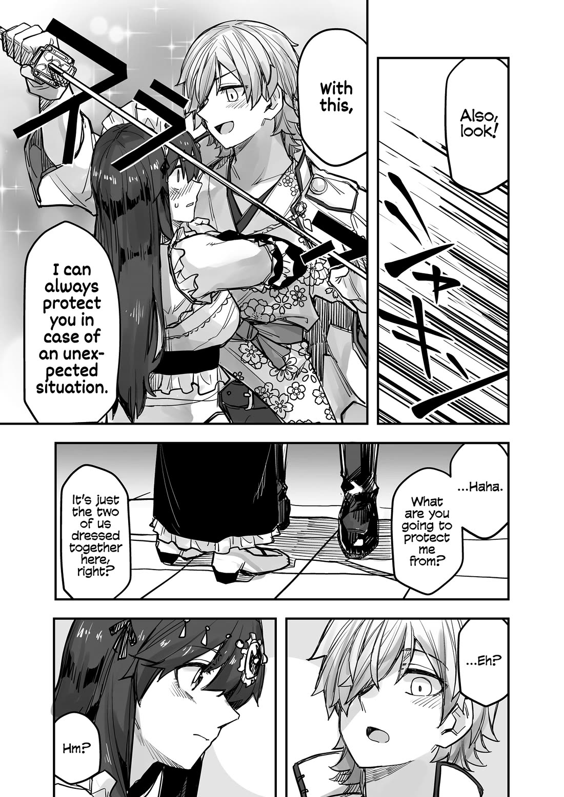 Handsome Girl and Crossdressing Boy chapter 90 page 3
