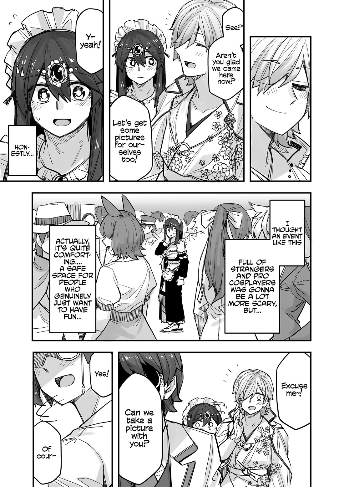 Handsome Girl and Crossdressing Boy chapter 91 page 3