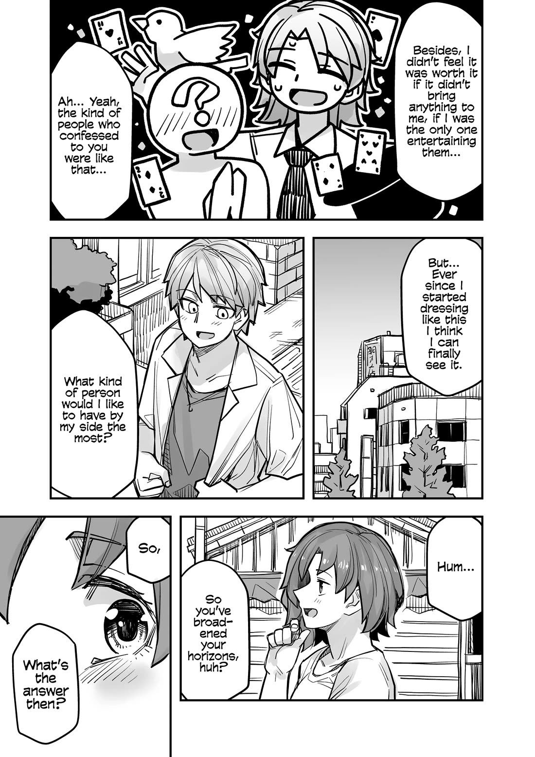 Handsome Girl and Crossdressing Boy chapter 96 page 3