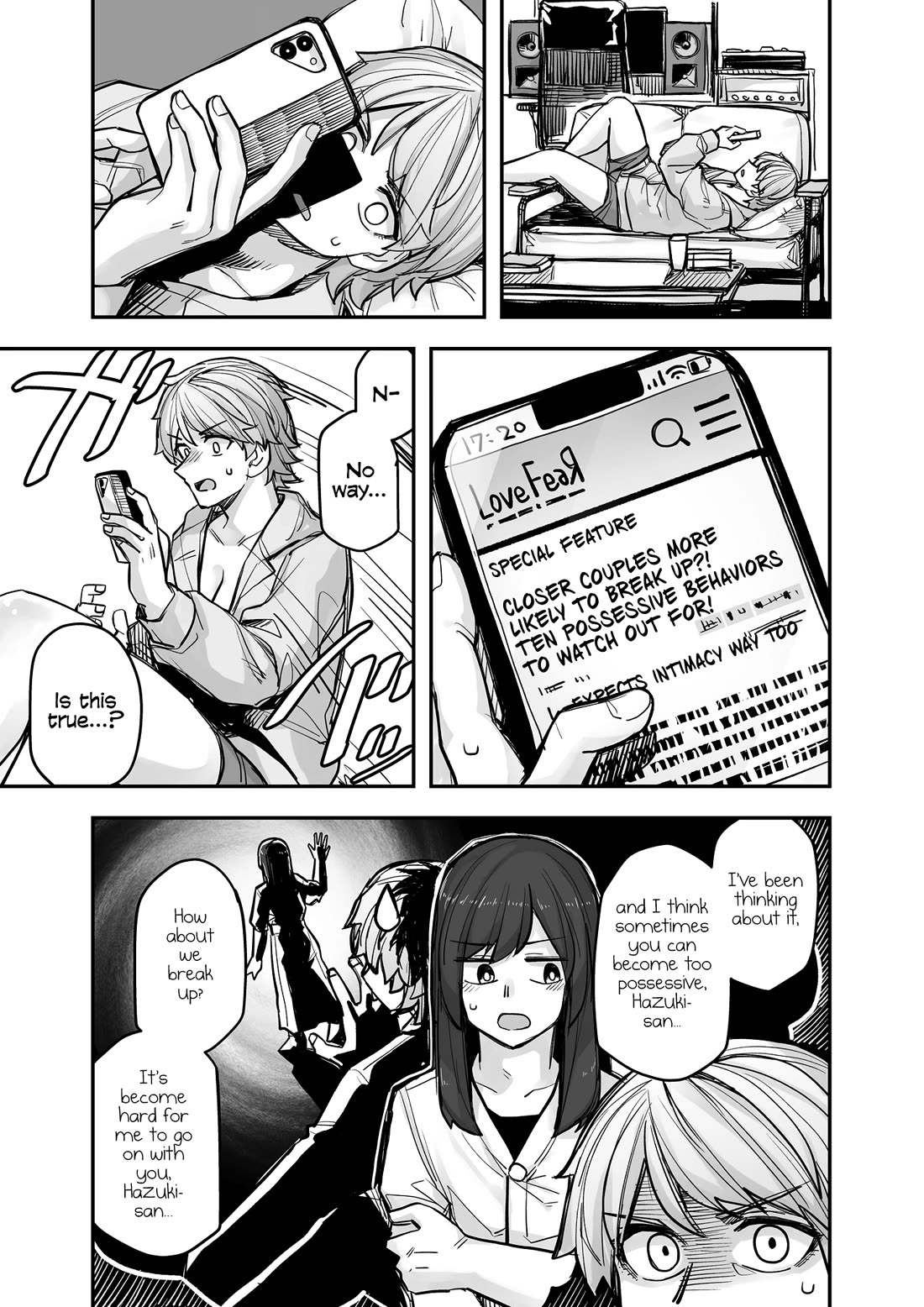 Handsome Girl and Crossdressing Boy chapter 97 page 1