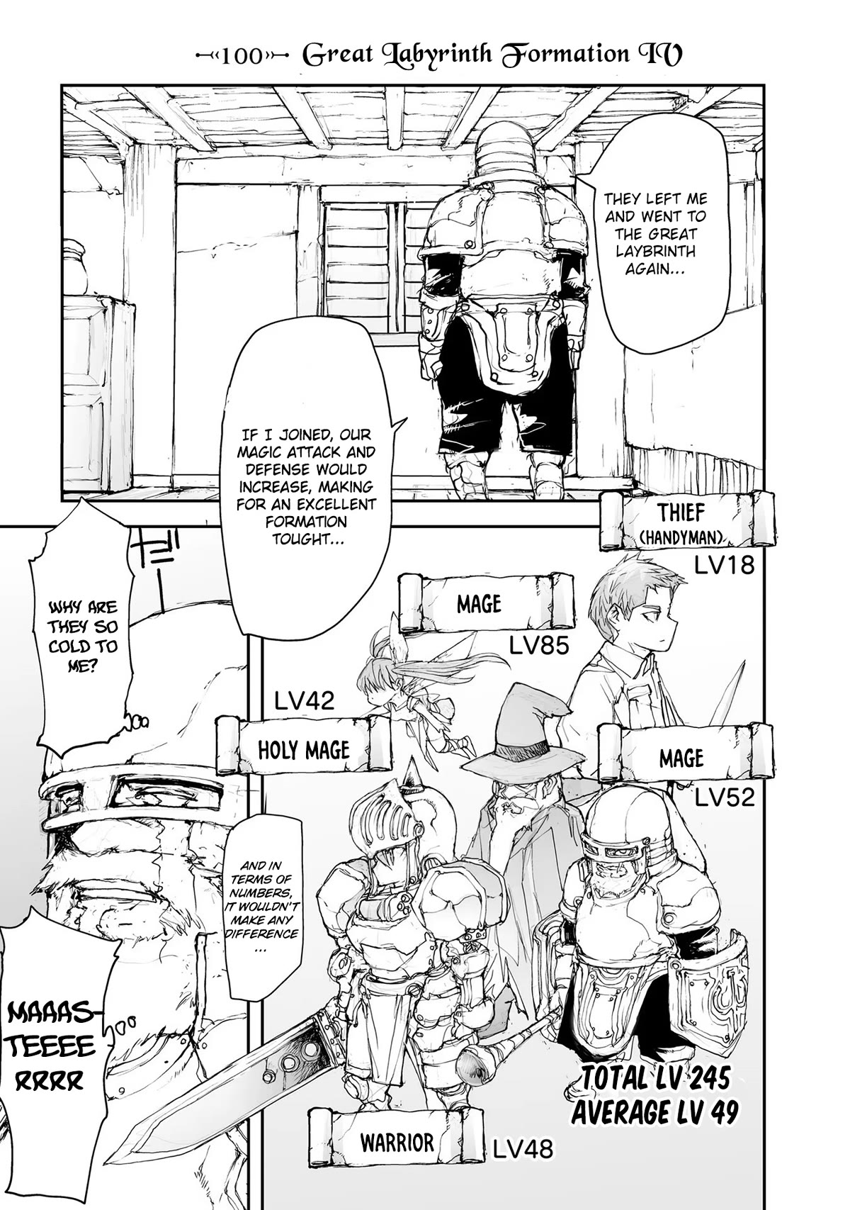 Handyman Saitou In Another World chapter 100 page 1