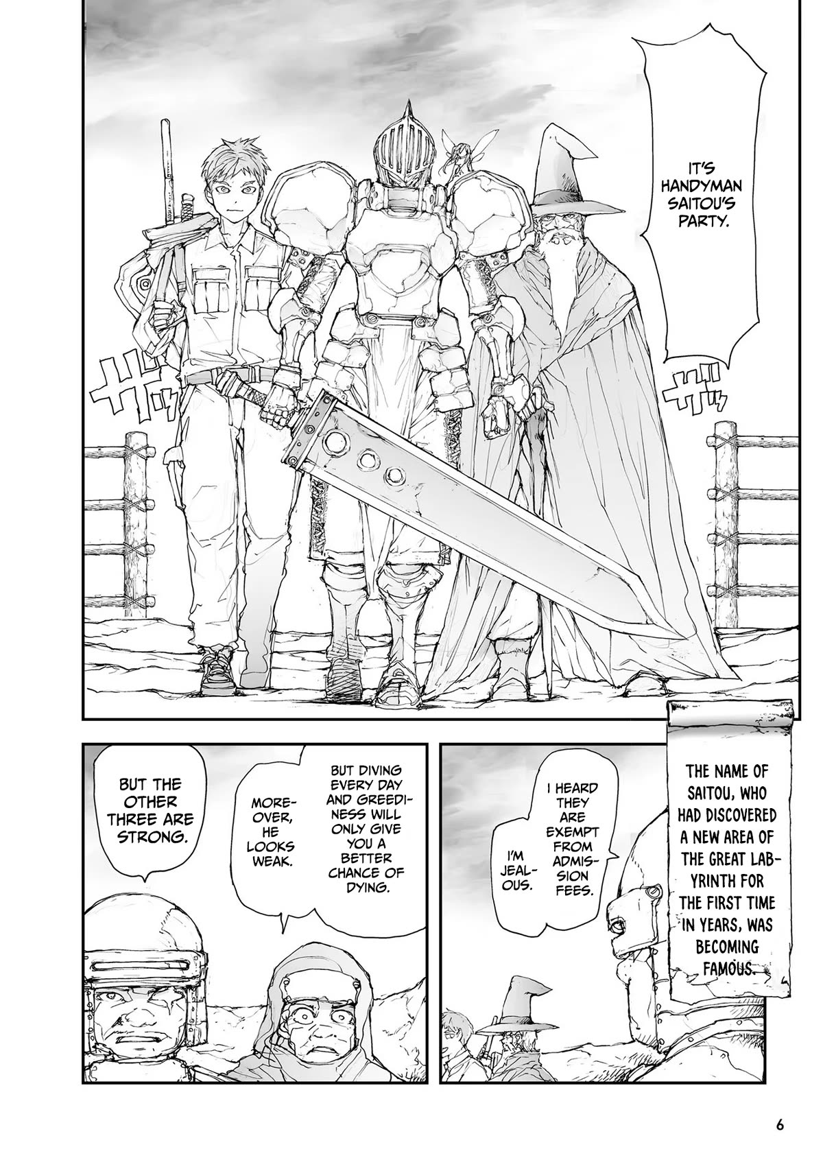 Handyman Saitou In Another World chapter 111 page 5