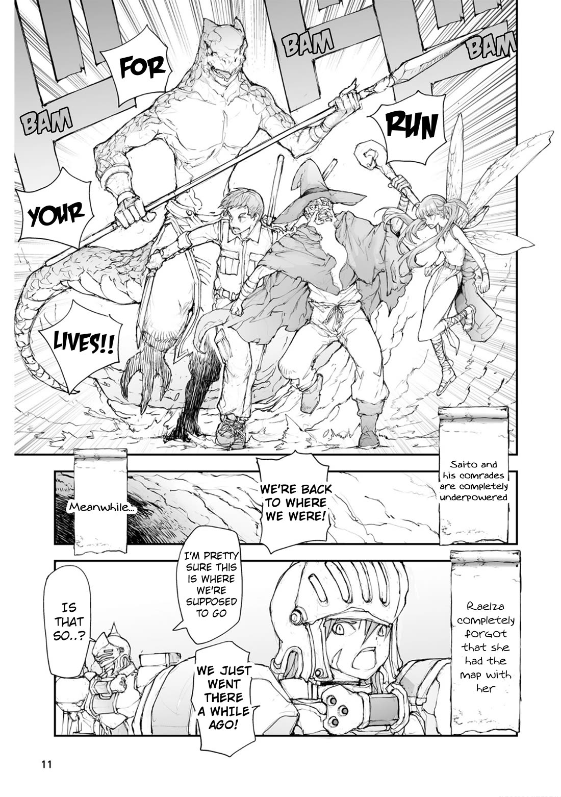Handyman Saitou In Another World chapter 136 page 13