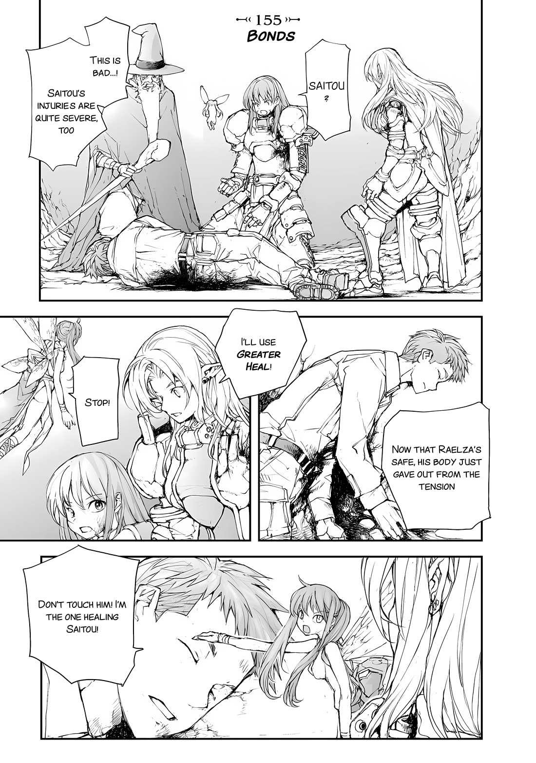 Handyman Saitou In Another World chapter 155 page 1