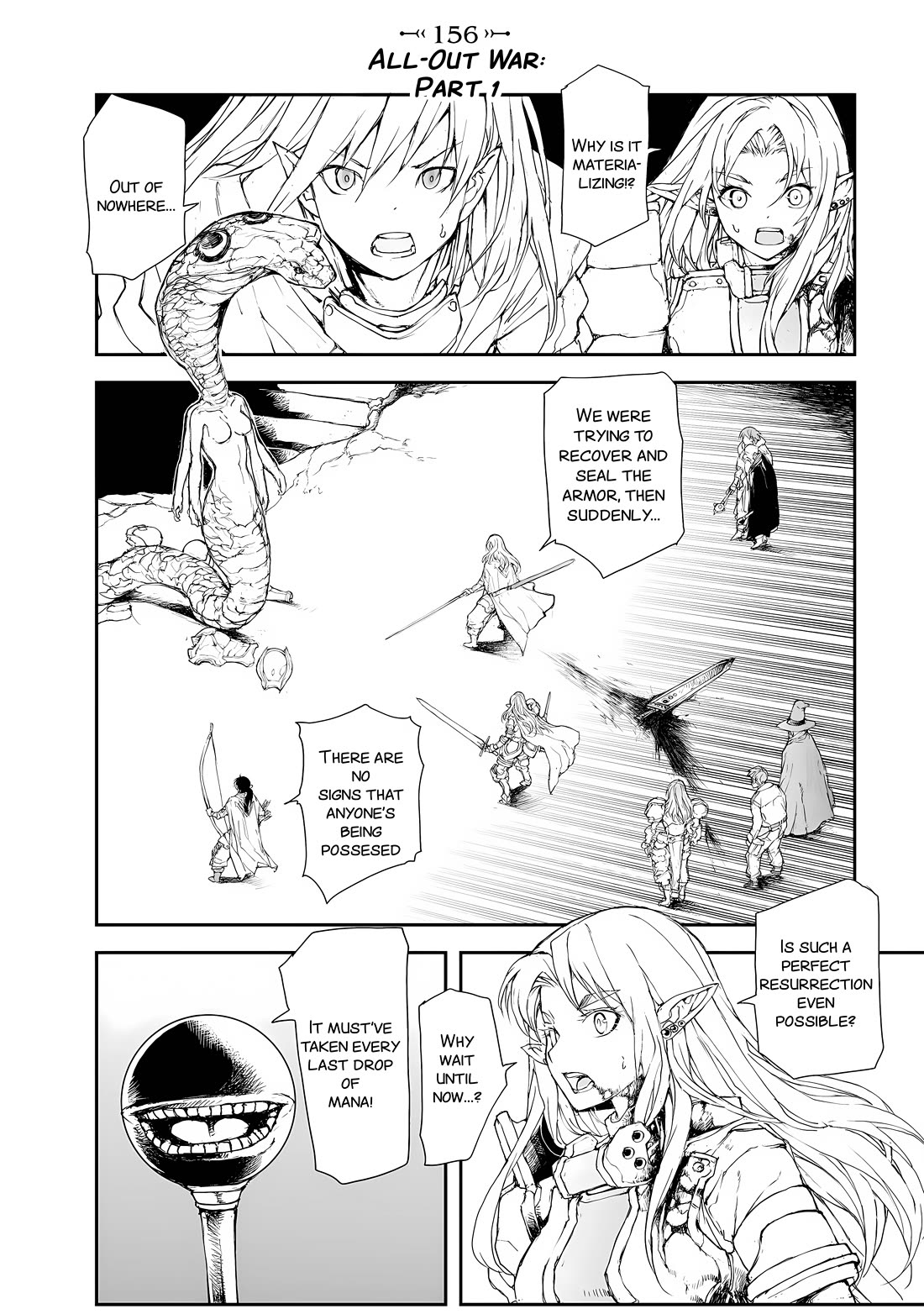 Handyman Saitou In Another World chapter 156 page 1
