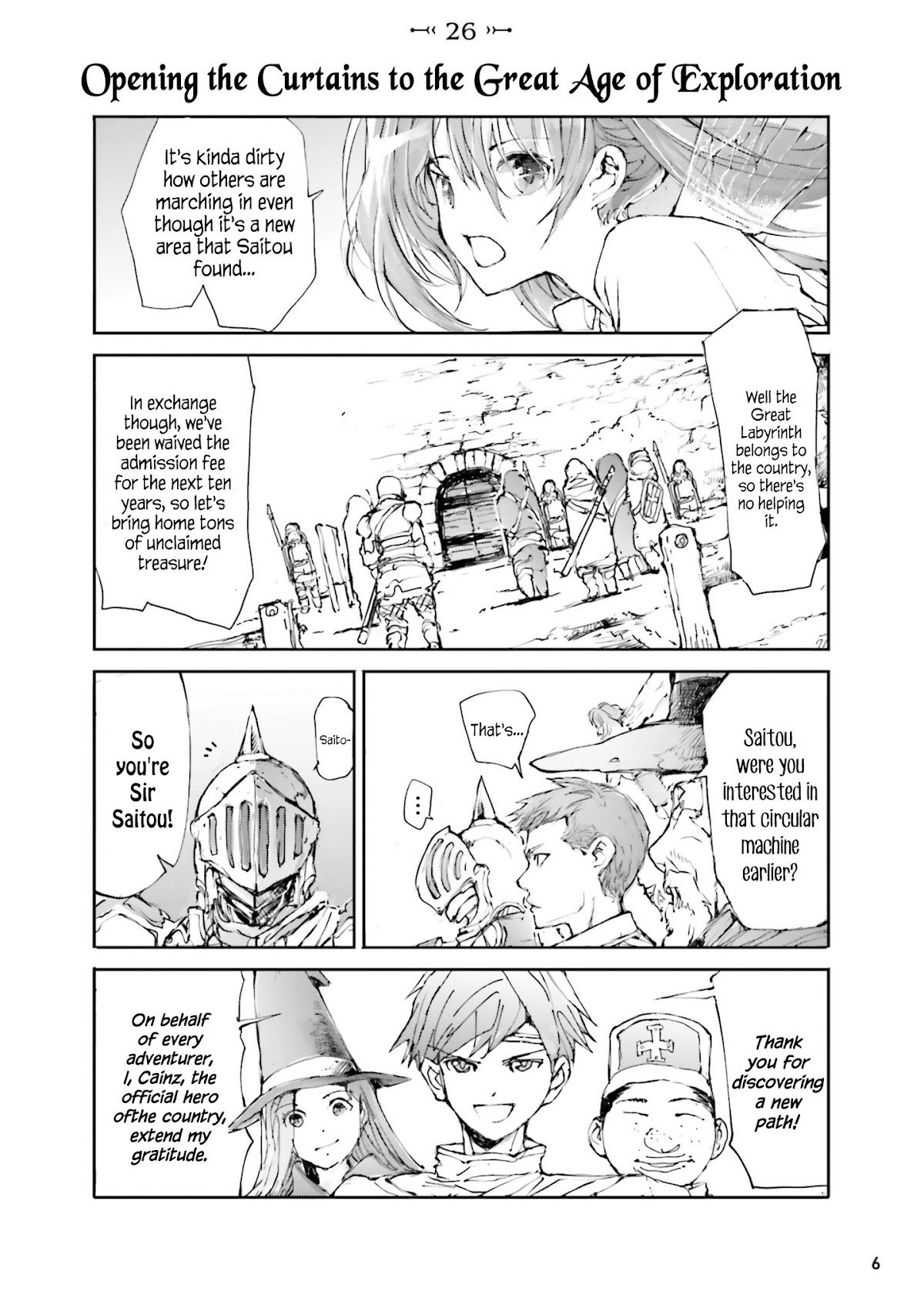 Handyman Saitou In Another World chapter 26 page 1