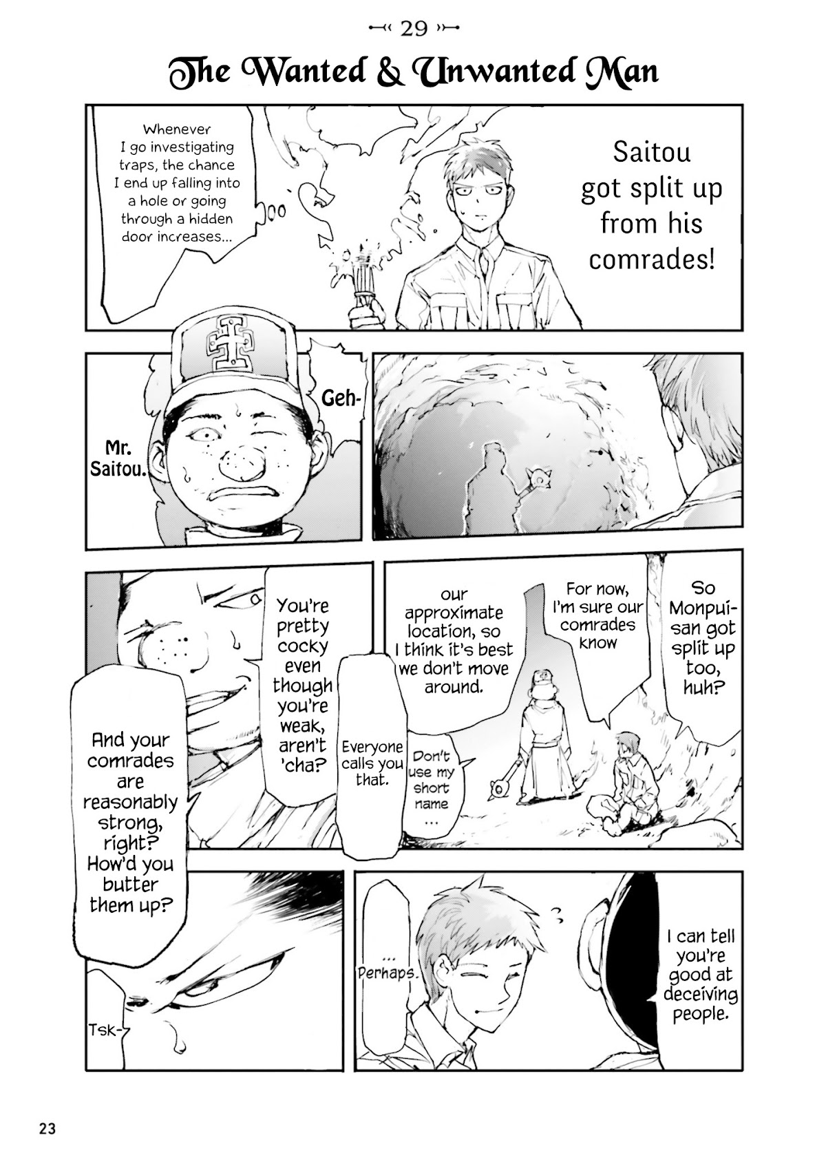 Handyman Saitou In Another World chapter 29 page 1