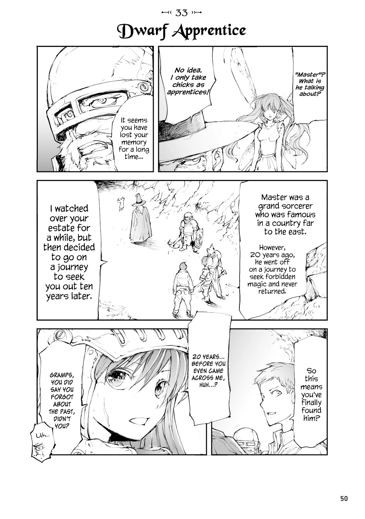 Handyman Saitou In Another World chapter 33 page 1