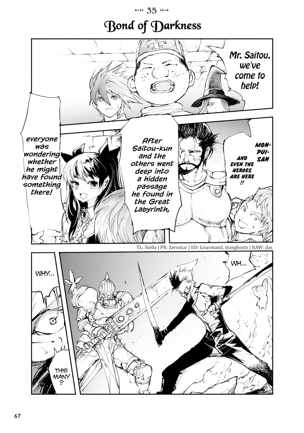 Handyman Saitou In Another World chapter 35 page 1