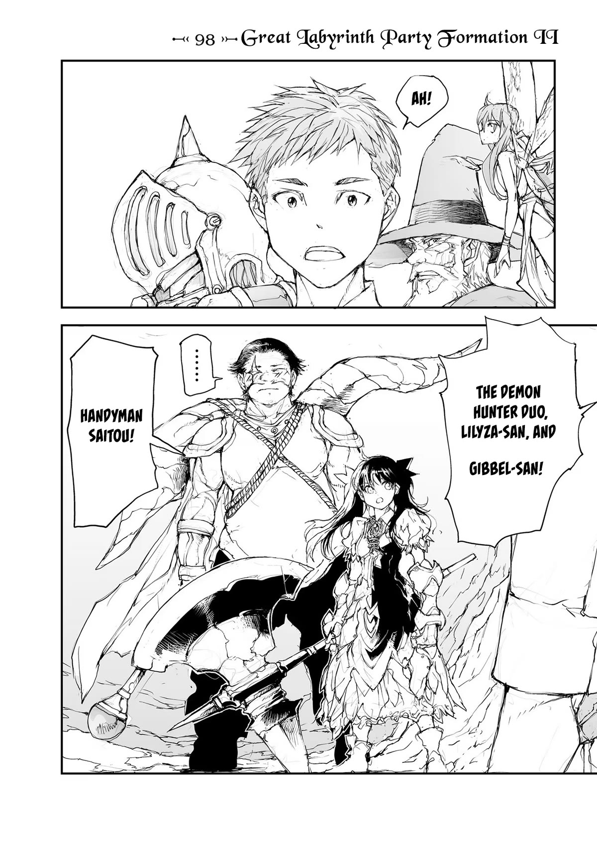 Handyman Saitou In Another World chapter 98 page 2