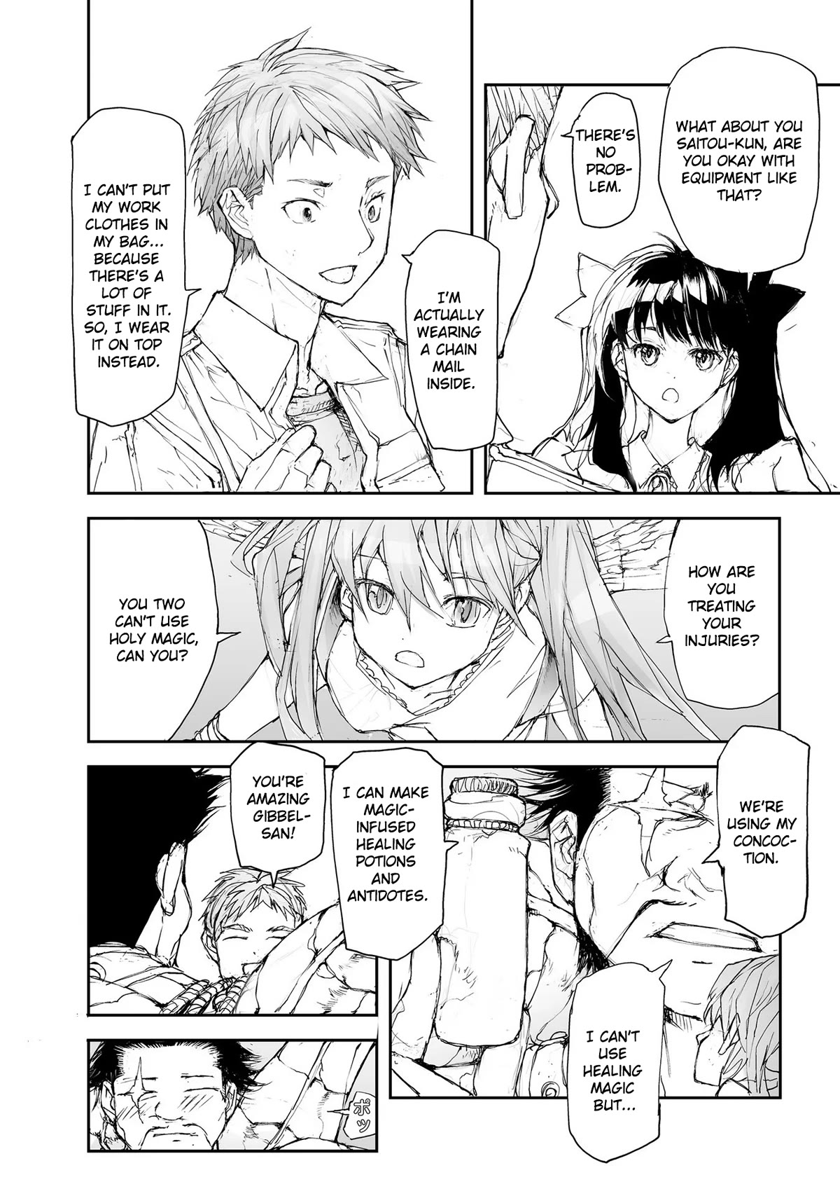 Handyman Saitou In Another World chapter 98 page 4