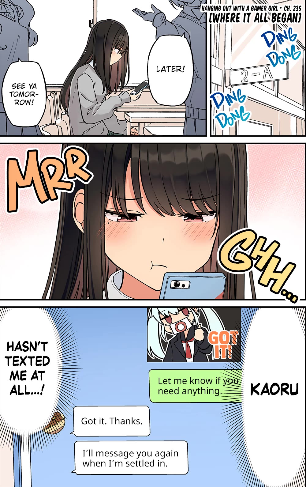 Hanging Out with a Gamer Girl chapter 235 page 1